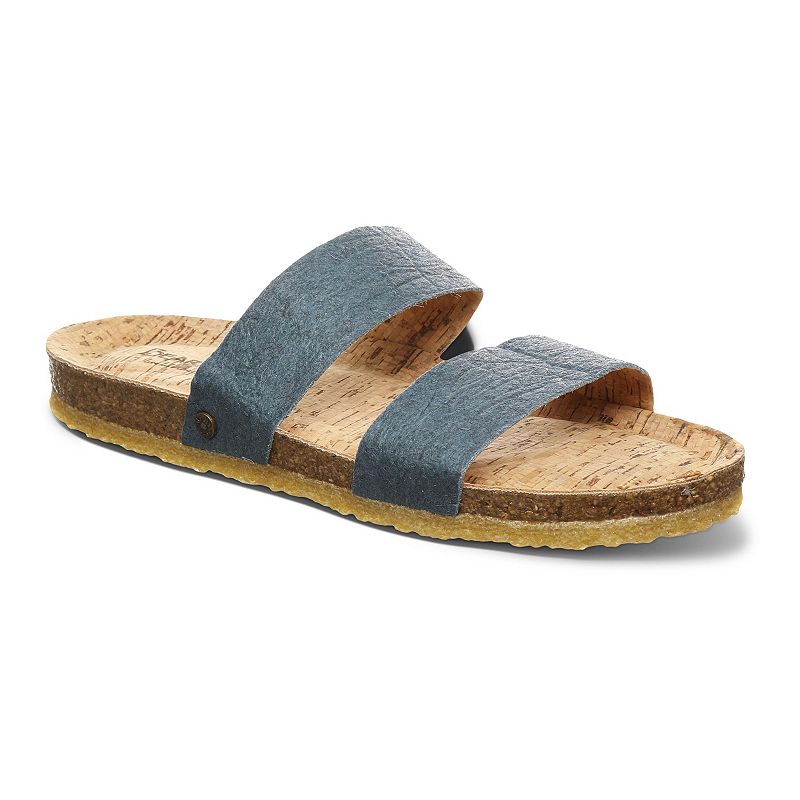 Bearpaw Lilo Vegan Womens Slide Sandals, Size: 5, Blue