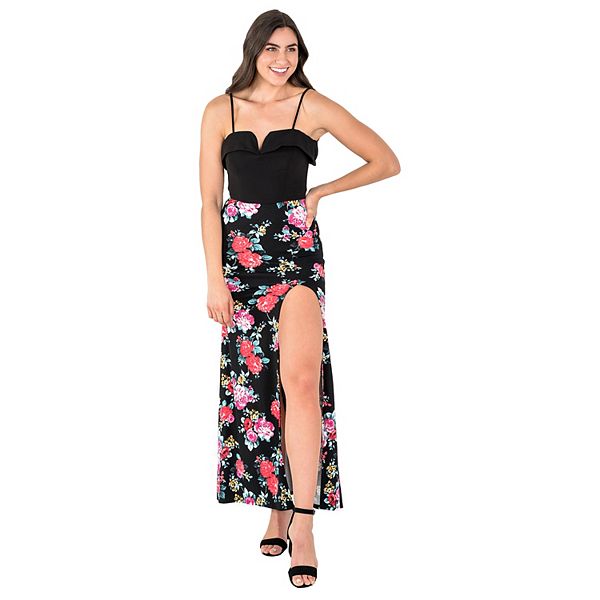 Floral maxi skirt outlet kohls