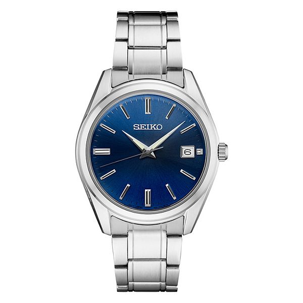 Seiko store blue face