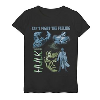 Girls 7-16 Marvel Hulk Homage Poster Graphic Tee