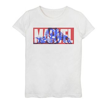 Girls 7-16 Marvel Ant-Man Large Classic Movie Logo Tee