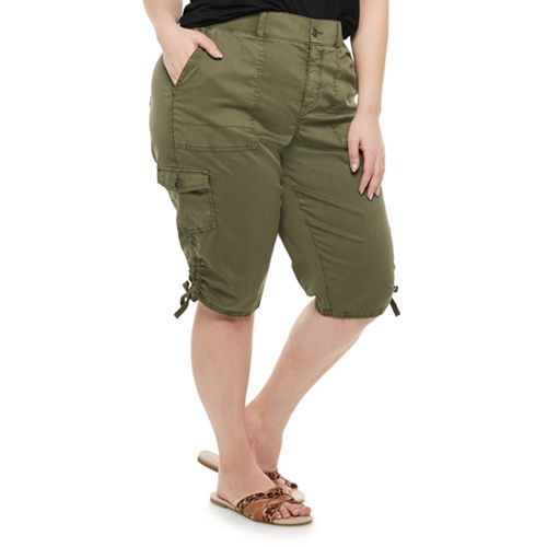 evri plus size capris