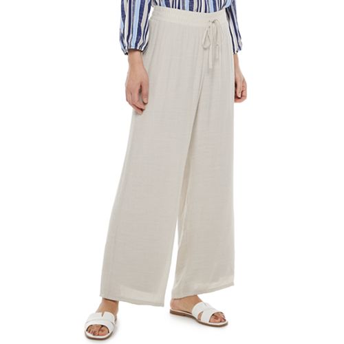 Women's Croft & Barrow® Wide-Leg Pants