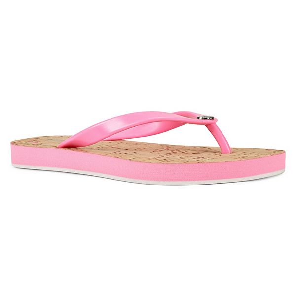 Nine west hot sale flip flops