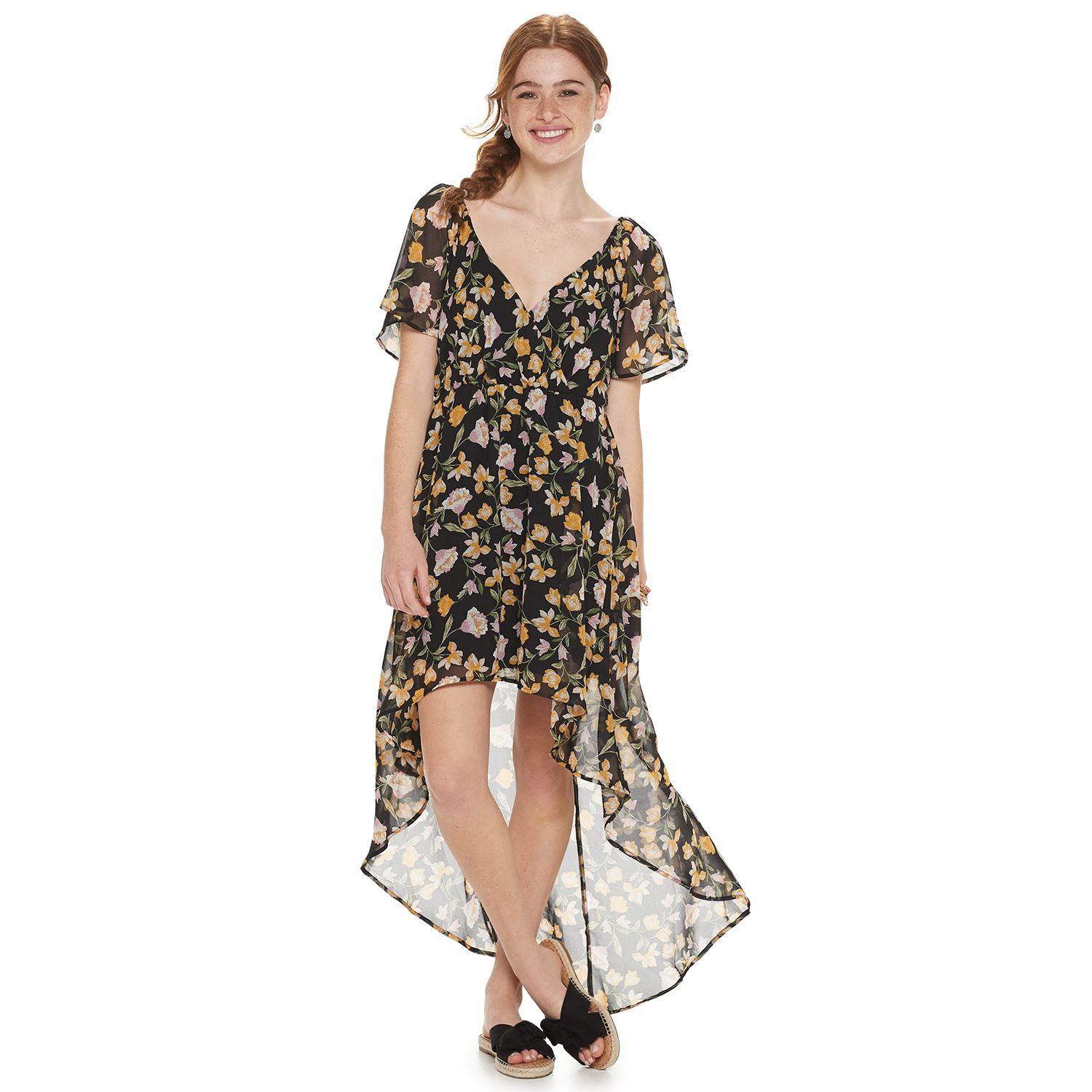 lily surplice dress