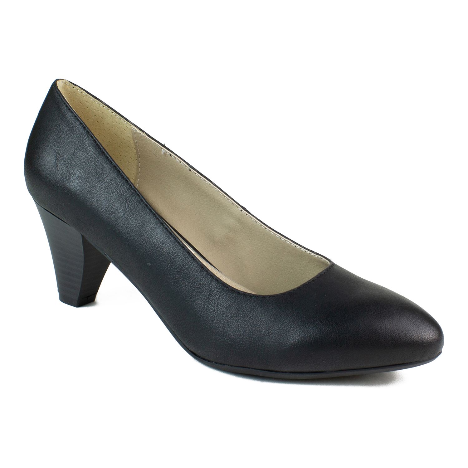 kohls black high heels