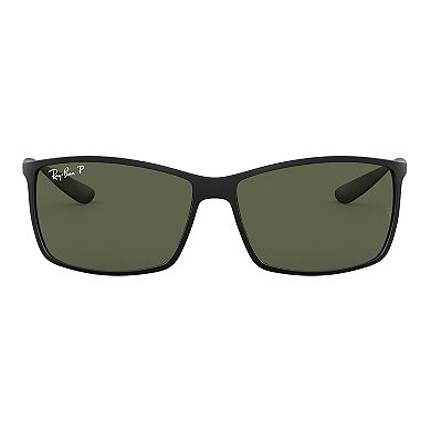 Women's Ray-Ban RB4179 62mm Polarized Rectangle Sunglasses