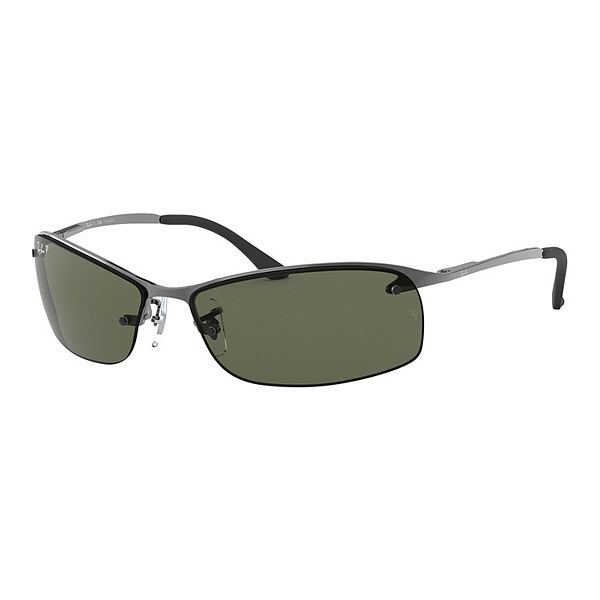 Men's Ray-Ban 63mm Top Bar Polarized Square Sunglasses