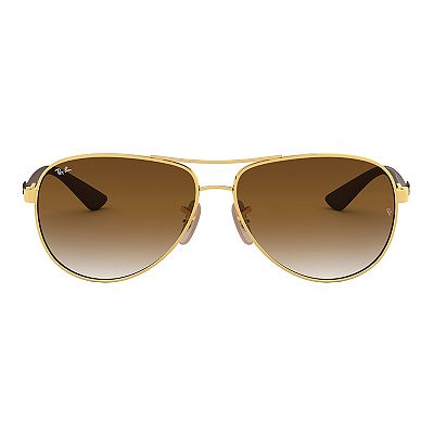 Women s Ray Ban 58mm Double Brow Aviator Sunglasses
