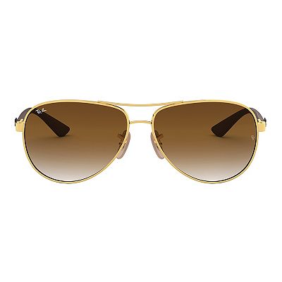 Women s Ray Ban 58mm Double Brow Aviator Sunglasses