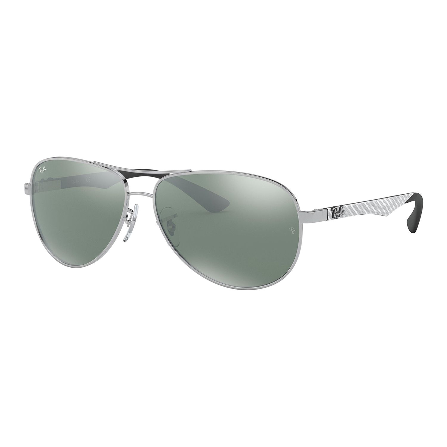 mirrored ray ban aviators