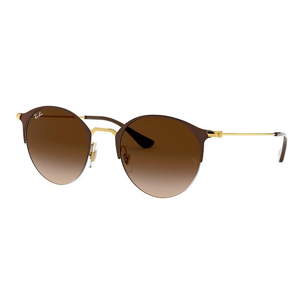 Ray ban round online gradient