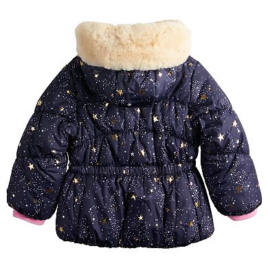 Toddler Girl ZeroXposur Star Print Puffer Jacket