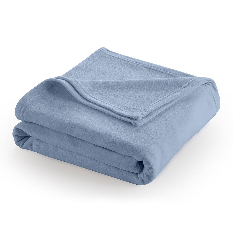 Martex Super Soft Fleece Blanket, Blue, Full/Queen