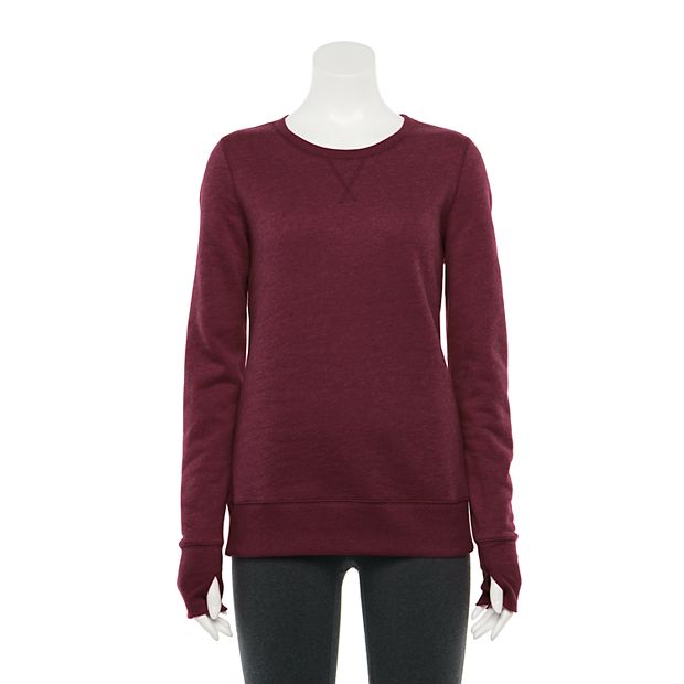 Tek Gear Women's Ultrasoft Fleece Crewneck Sweatshirt (Chicago RED, XL  Tall) : Buy Online at Best Price in KSA - Souq is now : Fashion