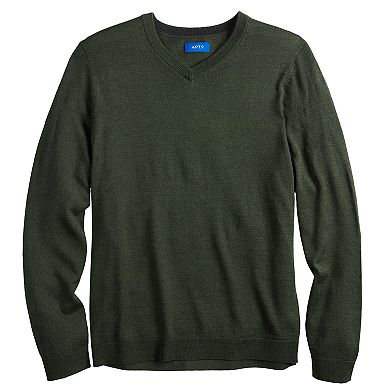 Men's Apt. 9 Seriously Soft Merino V-Neck Sweater