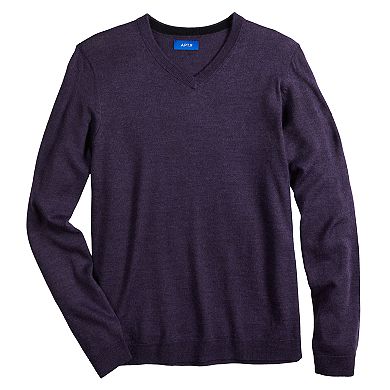Men's Apt. 9 Seriously Soft Merino V-Neck Sweater