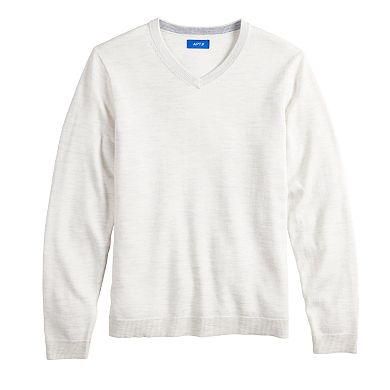 Men's Apt. 9 Seriously Soft Merino V-Neck Sweater