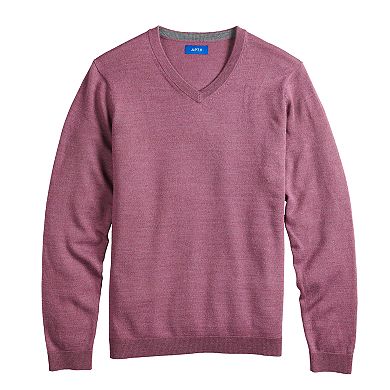Men's Apt. 9 Seriously Soft Merino V-Neck Sweater