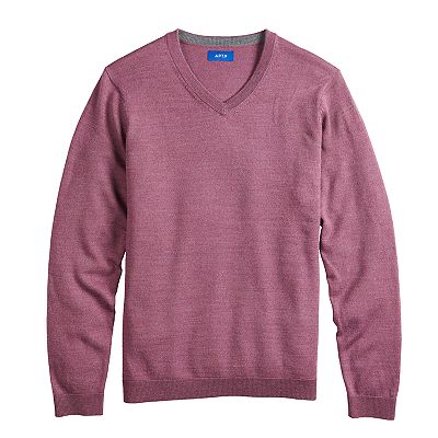 Kohls mens v neck sweaters hotsell