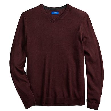 Men's Apt. 9 Seriously Soft Merino V-Neck Sweater