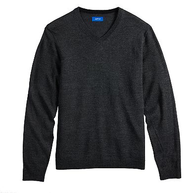 Men's Apt. 9 Seriously Soft Merino V-Neck Sweater