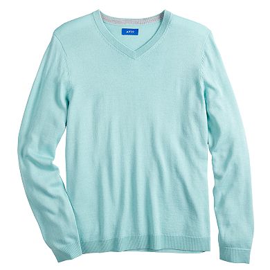 Men's Apt. 9 Seriously Soft Merino V-Neck Sweater