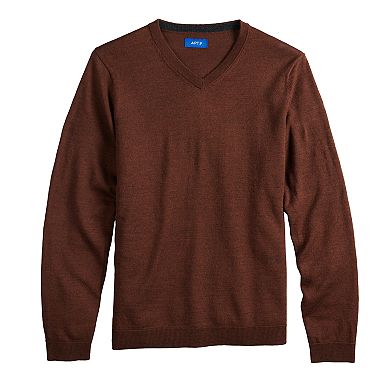 Men's Apt. 9 Seriously Soft Merino V-Neck Sweater