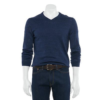 ニット+セーター NKNIT soft wool short V-neck KNIT LESET Zoe V Neck Sweater in Azure | FWRD