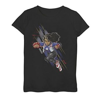 Girls 7-16 Marvel Rising: Secret Warriors Miss America Graphic Tee