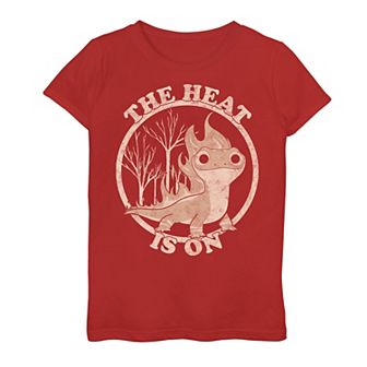 Girls 7-16 Disney Frozen 2 Salamander "The Heat Is On" Tee