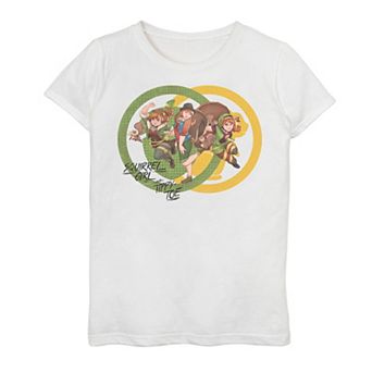 Girls 7-16 Marvel Rising Secret Warriors Squirrel Girl And Tippy Toe Graphic Tee