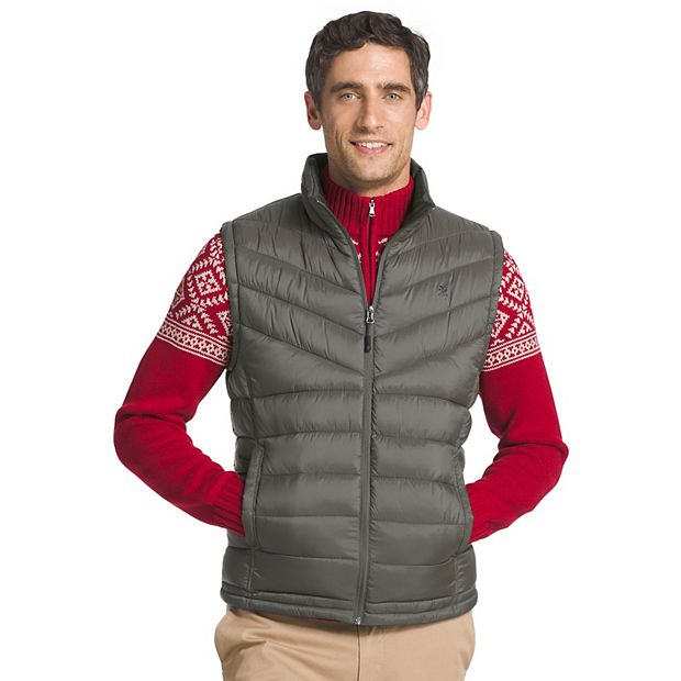 Izod men's sale quilted puffer vest