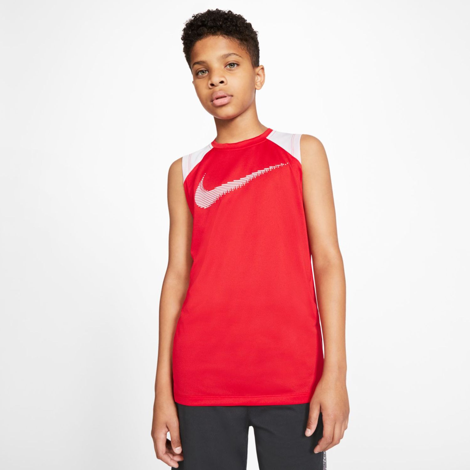 nike sleeveless training top