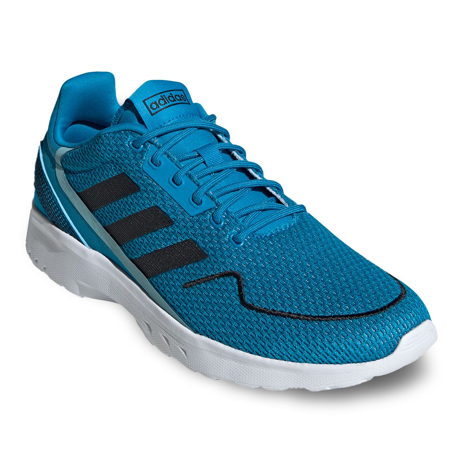 adidas running shoes men blue