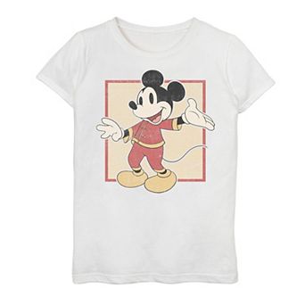 Disney's Mickey Mouse Girls 7-16 Year Of The Mouse Portrait Tee
