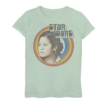 Girls 7-16 Star Wars The Rise Of Skywalker Rose Retro Logo Tee