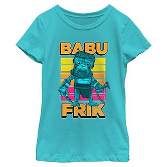 Girls 7-16 Star Wars The Rise Of Skywalker Babu Frik Pop Art Graphic Tee