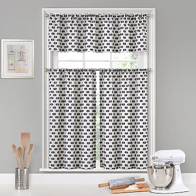 Vue Window Solutions Modo Window Curtain Tier Pair