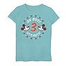 Girls 7-16 Disney Mickey And Friends Oh Boy Let's Party 3rd Birthday Tee