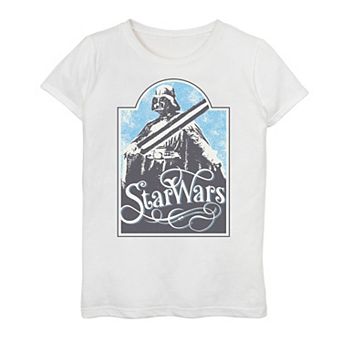 Girls 7-16 Star Wars Darth Vader Retro Tee