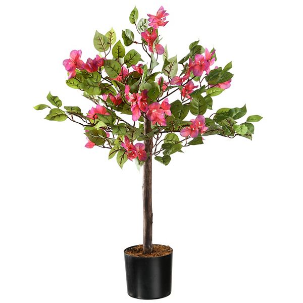 National Tree Company 28-in. Artificial Azalea Tree with Pink Flowers