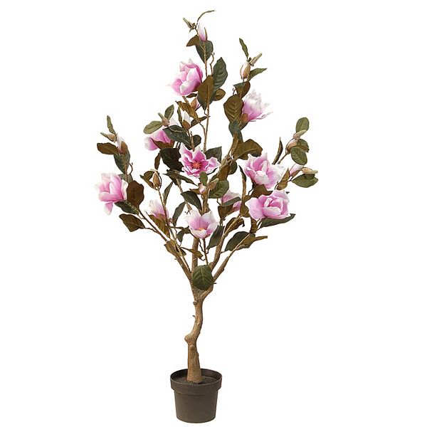 National Tree Company 48-in. Artificial Pink Magnolia Tree