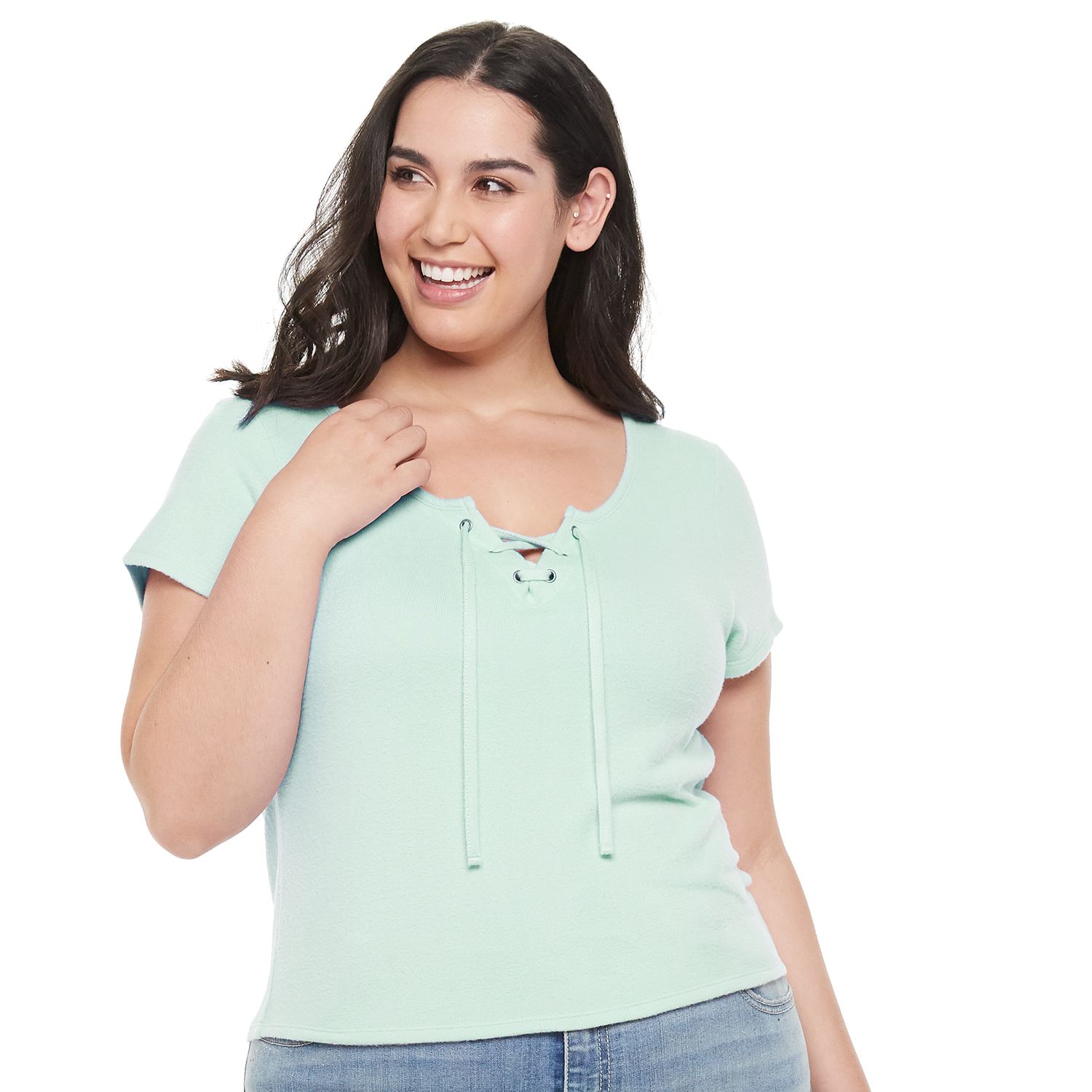 kohls junior plus tops