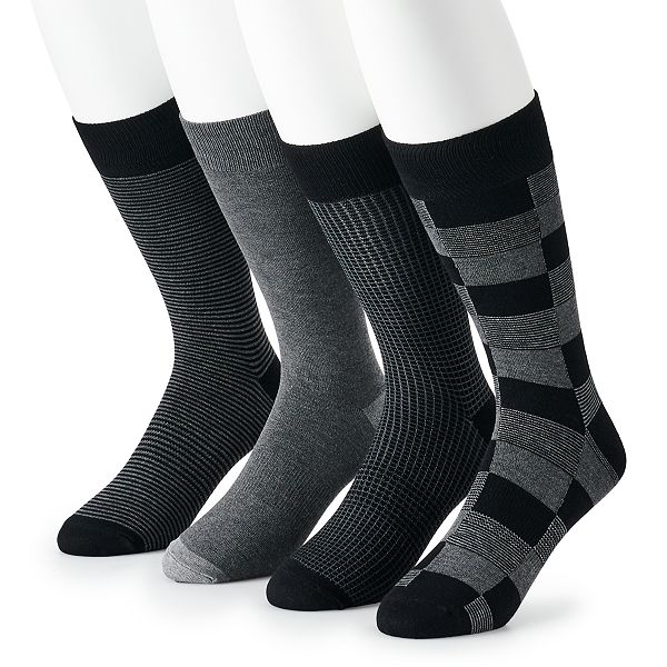Men's Croft & Barrow® 4-pack Opticool Socks