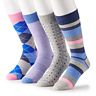 Big & Tall Croft & Barrow® 4-Pack Combed Cotton Casual Dress Socks