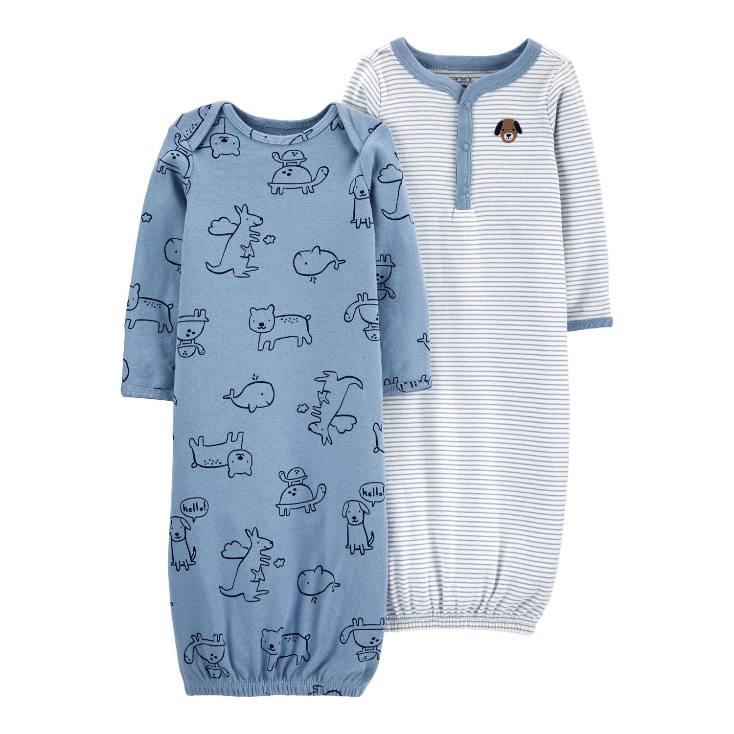 sleeper gowns for baby boy