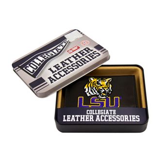 Louisiana State University Tigers Bifold Leather Wallet