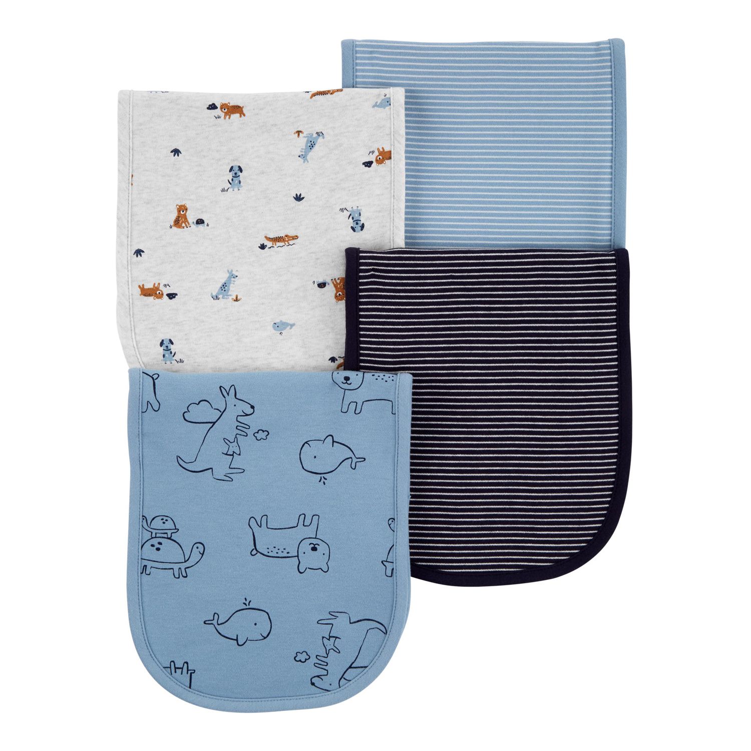 baby boy burp cloths