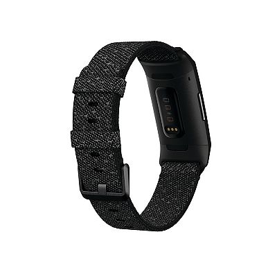 Fitbit Charge 4 Fitness Activity Tracker with Special Edition Reflective Woven Band